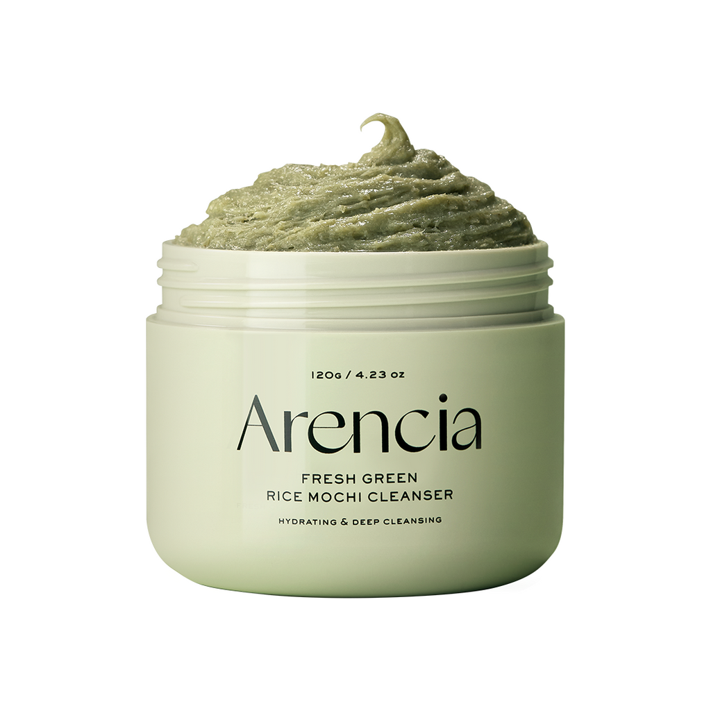 Arencia - Fresh Green Rice Mochi | Limpiador facial 120 g