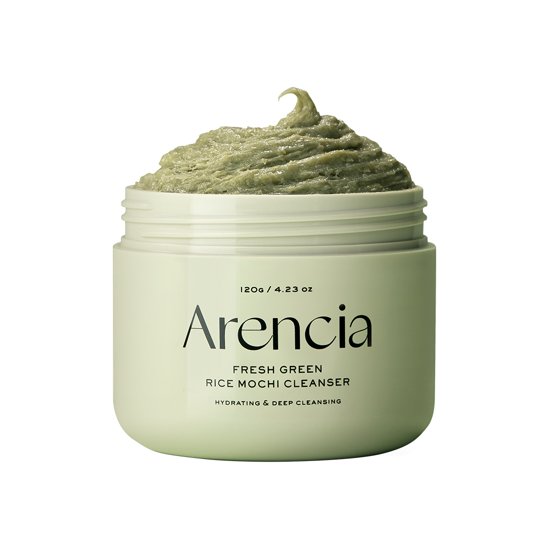 Arencia - Fresh Green Rice Mochi | Limpiador facial 120 g