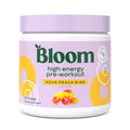 BLOOM HIGH ENERGY PRE-WORKOUT SOUR PEACH RING 25 SERVINGS