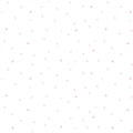 1/2 metro de Mini Estrellitas rosas y rojas sobre blanco Twinkle Twinkle Hush Hush 4