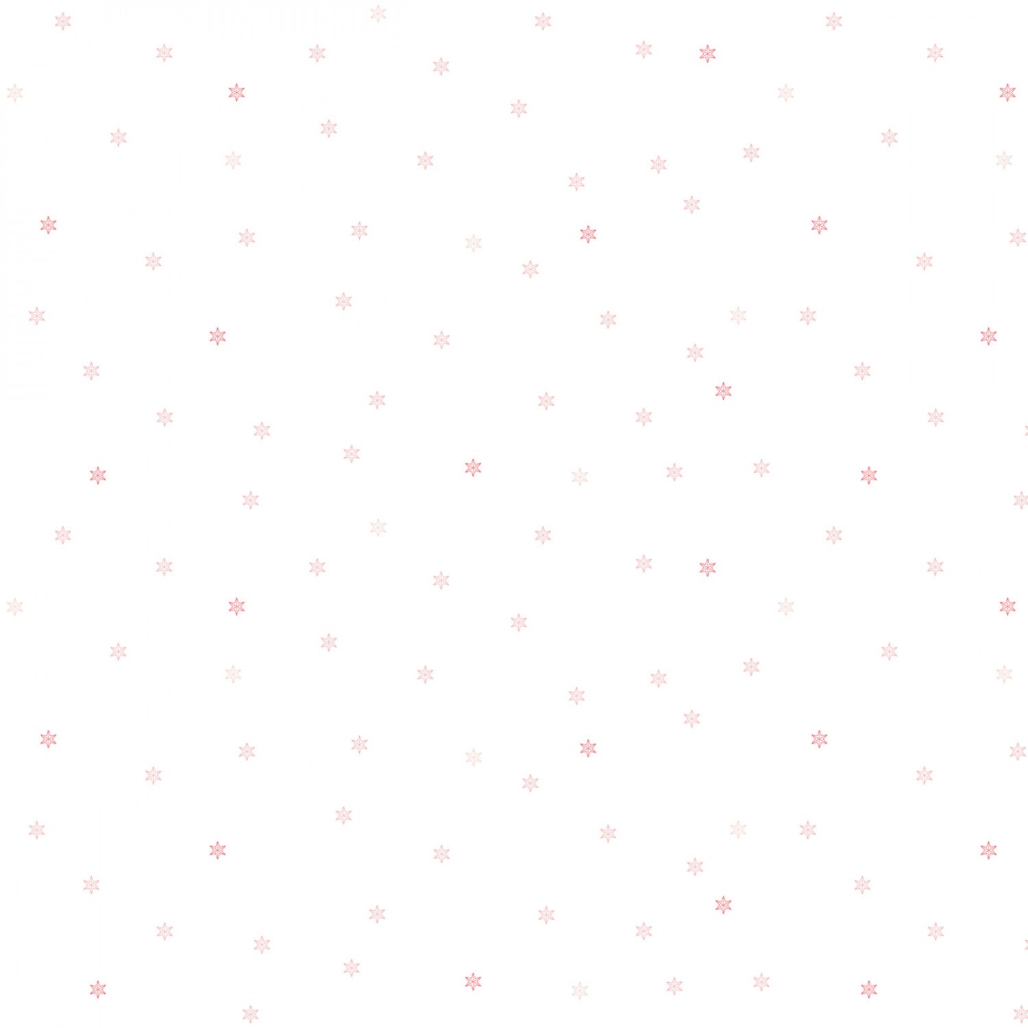 1/2 metro de Mini Estrellitas rosas y rojas sobre blanco Twinkle Twinkle Hush Hush 4