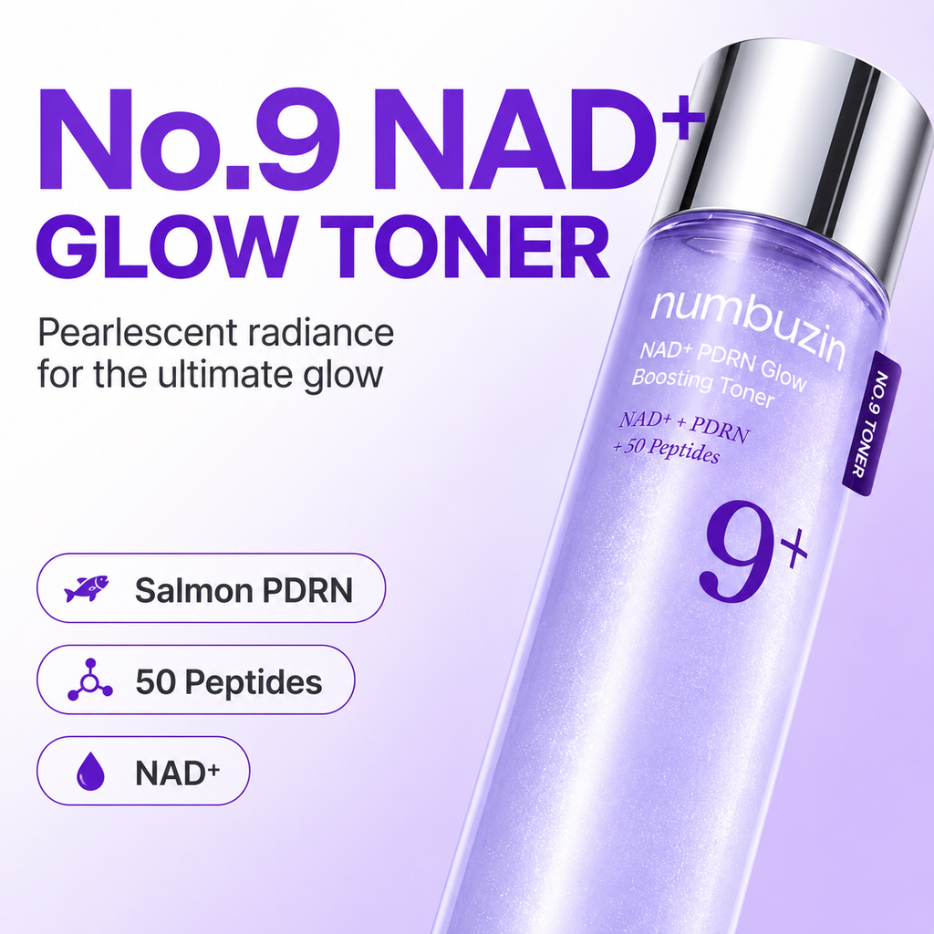 Numbuzin No.9 NAD+ PDRN Glow Boosting Toner | Toner 150 ml