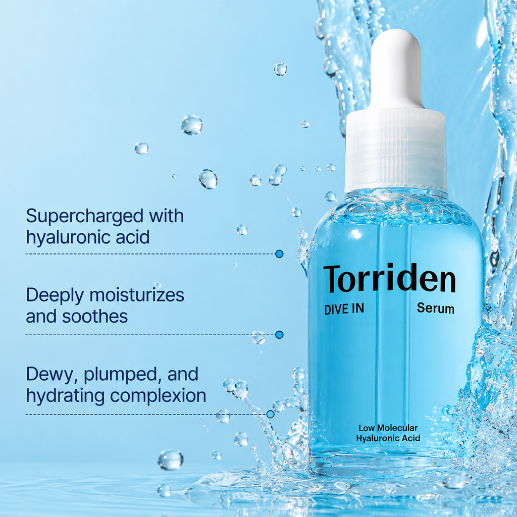 Torriden - DIVE-IN Low Molecular Hyaluronic Acid Serum | Sérum 50 ml