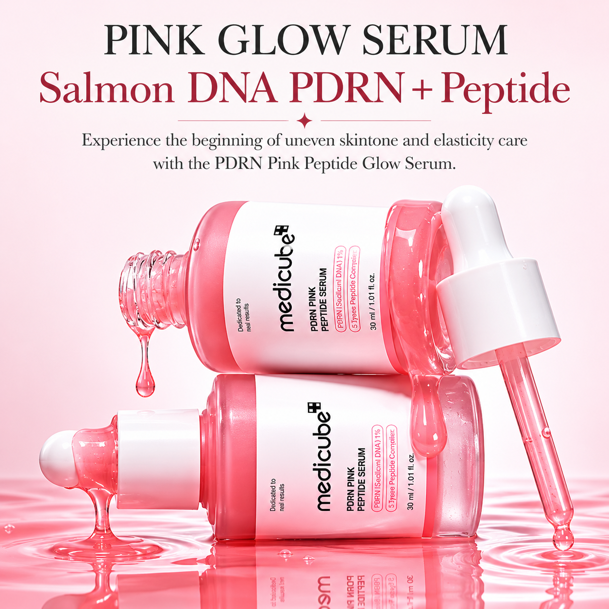 medicube - PDRN Pink Peptide Serum | Sérum 30 ml