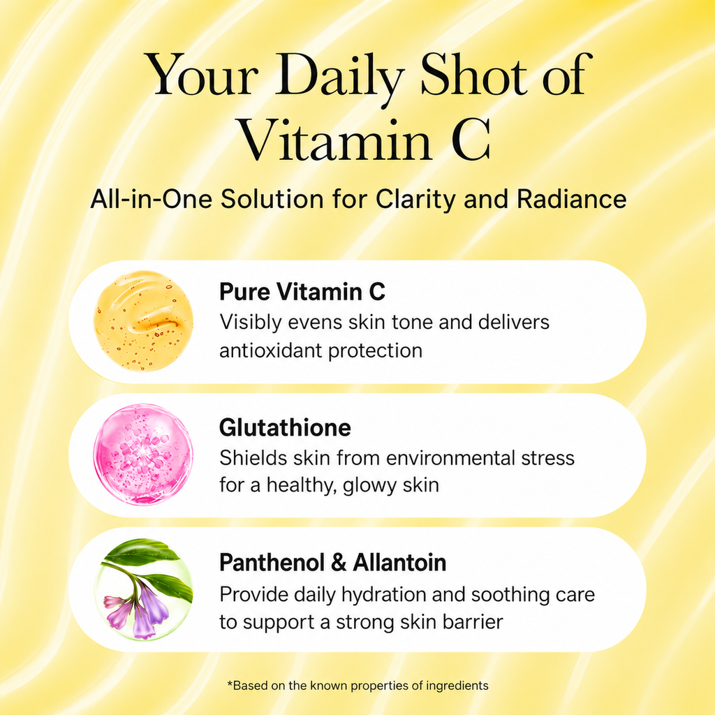 Arencia - Vitamin C Glutathione Booster Shot Essence | Esencia 95 ml