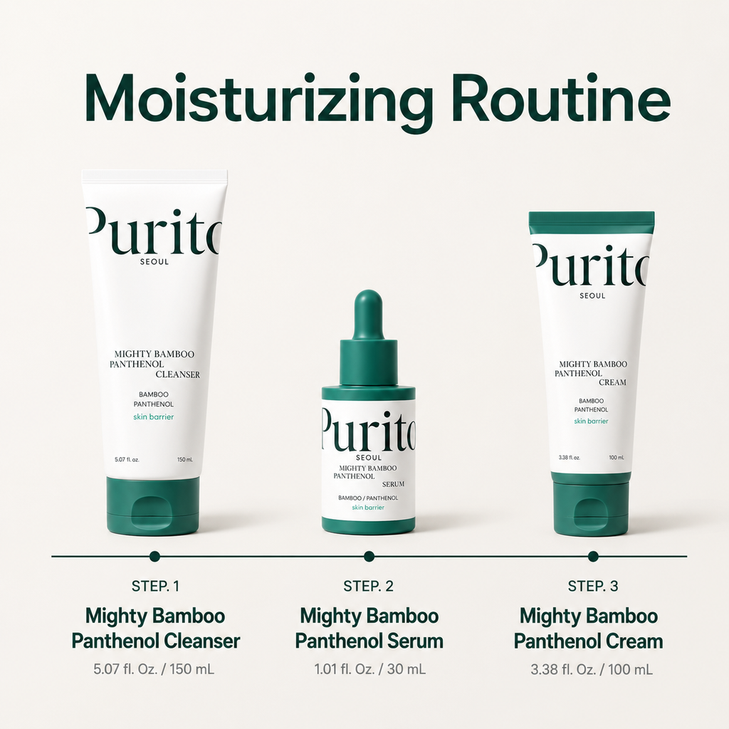 Purito SEOUL - Mighty Bamboo Panthenol Cream | Crema 100 ml