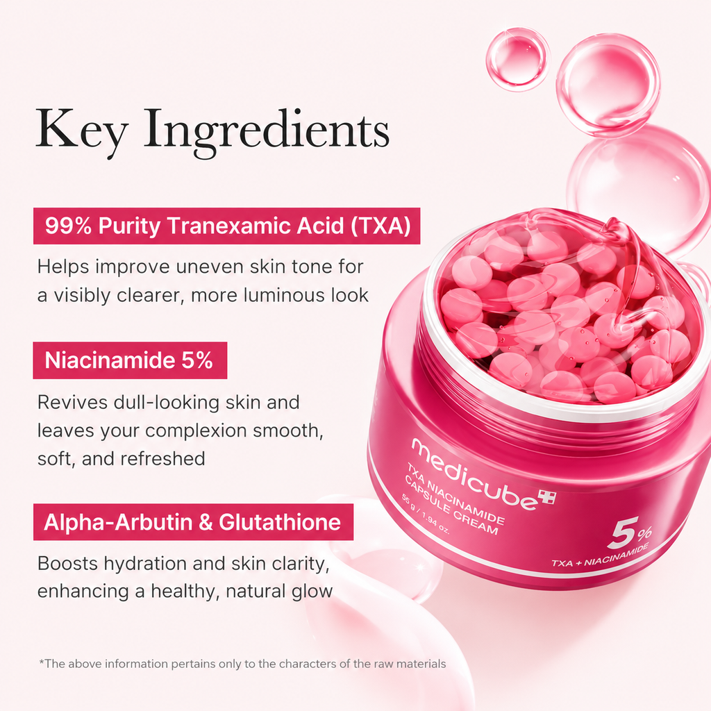 medicube - TXA Niacinamide Capsule Cream | Crema 50 g