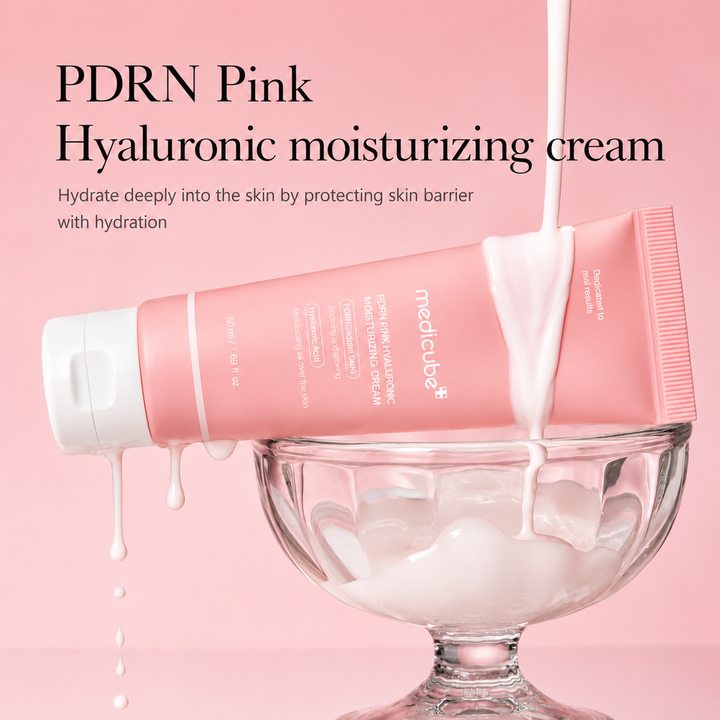 medicube - PDRN Pink Hyaluronic Moisturizing Cream | Crema 50 ml