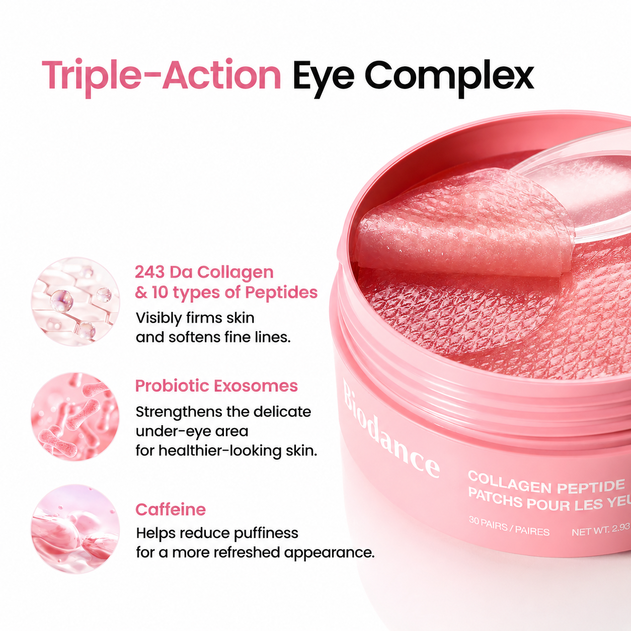 Biodance - Collagen Eye patches | 60 parches