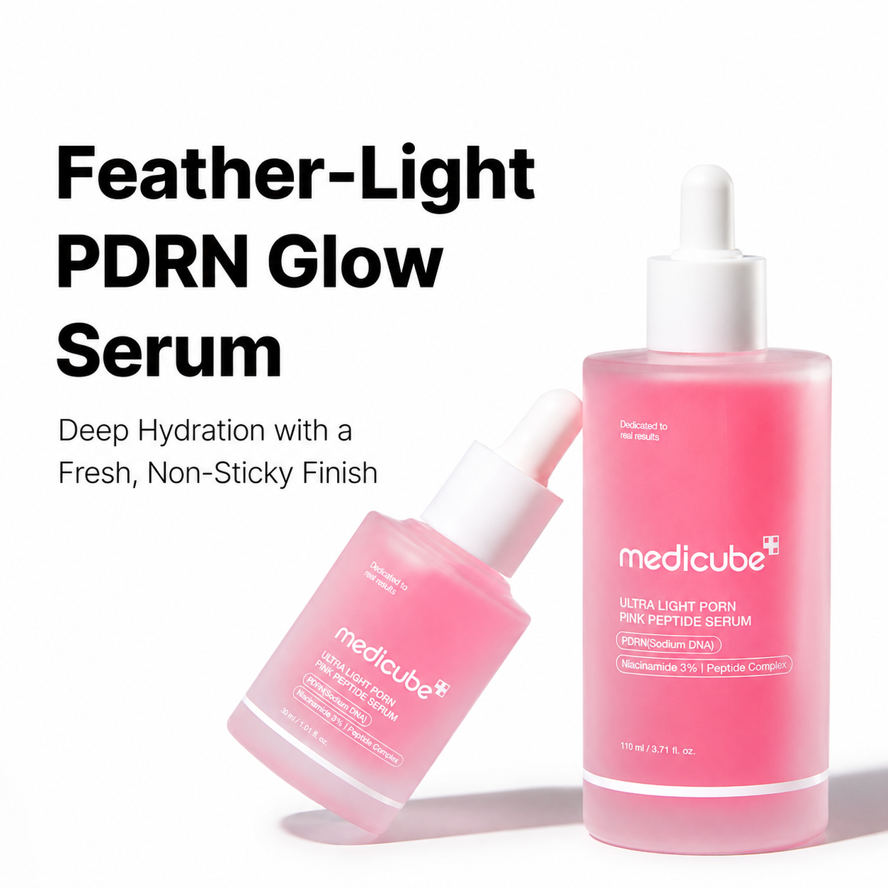 medicube - Ultra Light PDNR Pink Peptide Serum | 30 ml
