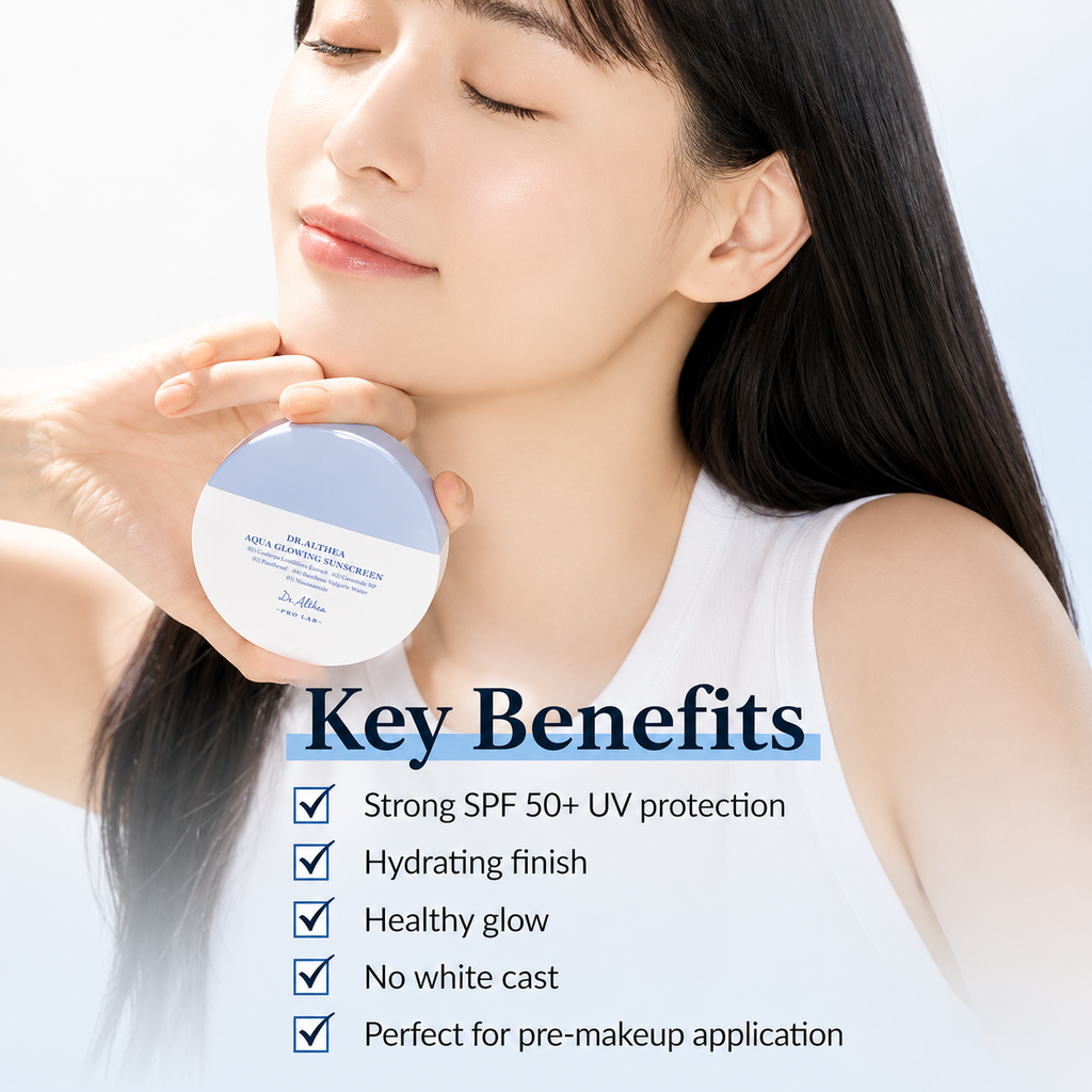 Dr. Althea - Aqua Glowing Sunscreen | Bloqueador solar 45 ml