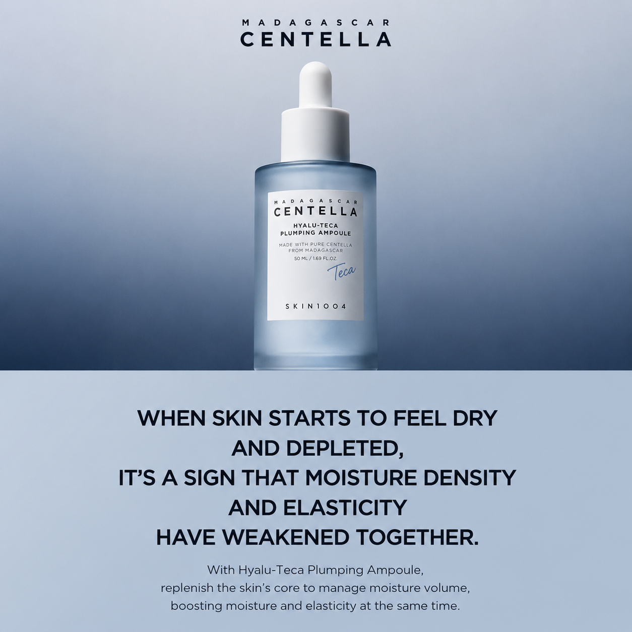 SKIN1004 - Madagascar Centella Hyalu-Teca Plumping Ampoule 50ml