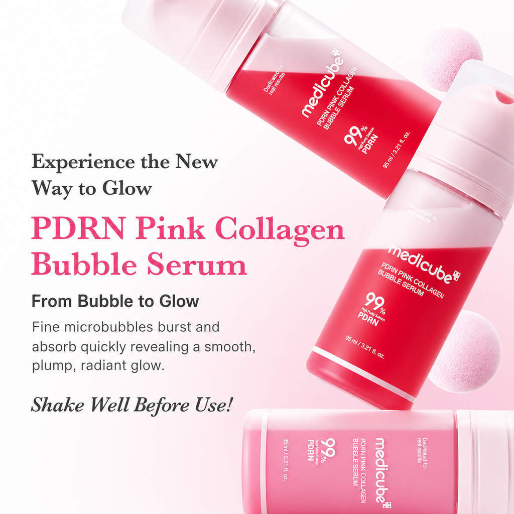 Medicube - PDRN Pink Collagen Bubble Serum 95ml