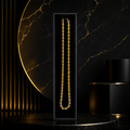 Cadena Torzal Oro Laminado 18K en estuche negro