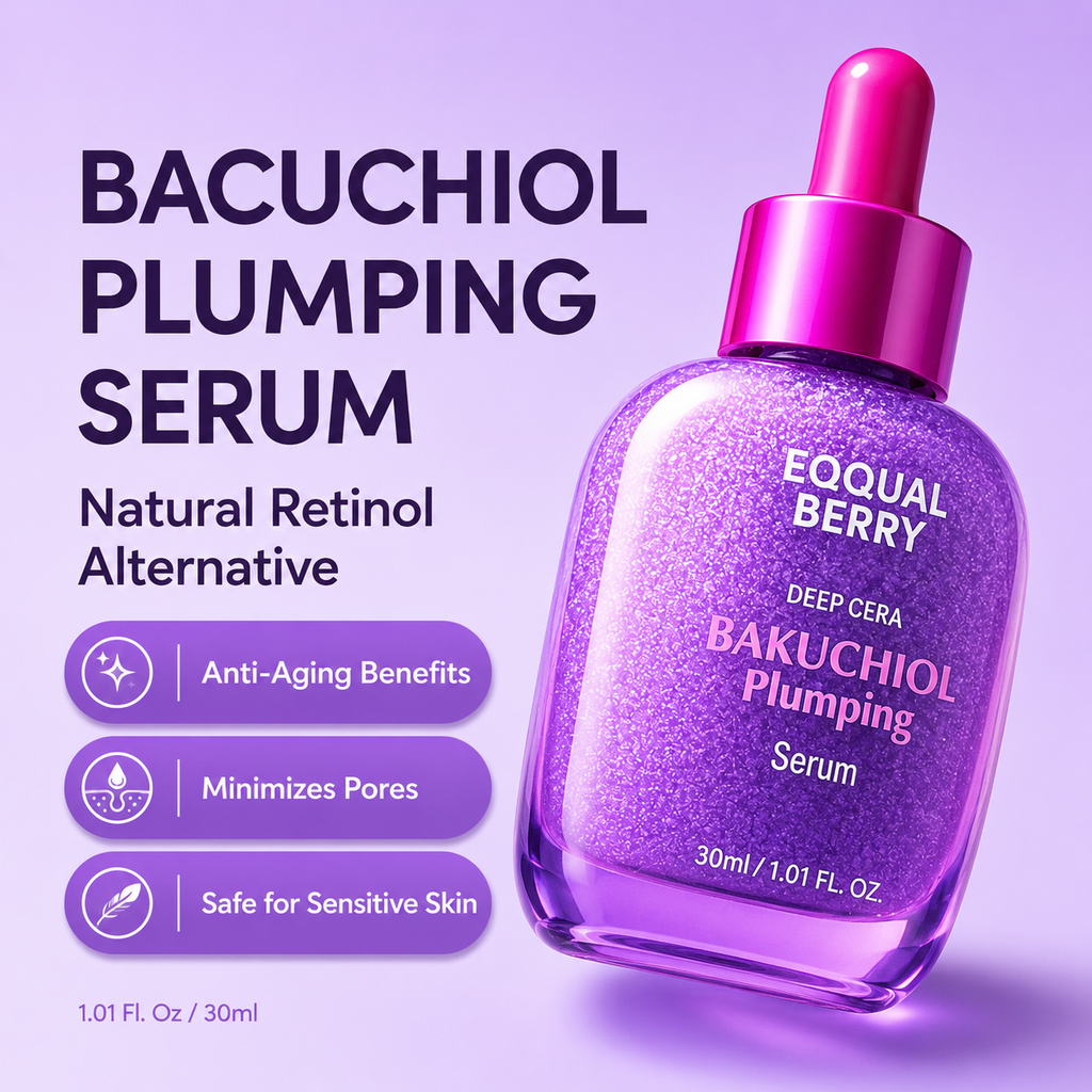 EQQUALBERRY - Bakuchiol Plumping Serum | Sérum 30 ml