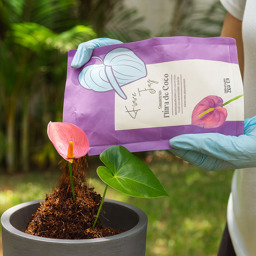Fibra de Coco Natural 350g – Sustrato para Plantas
