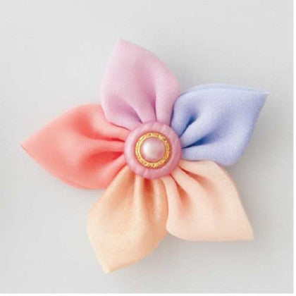 Molde de Plástico para Flores Kanzashi de pétalo puntiagudo y tamaño pequeño de tela Clover 50 mm