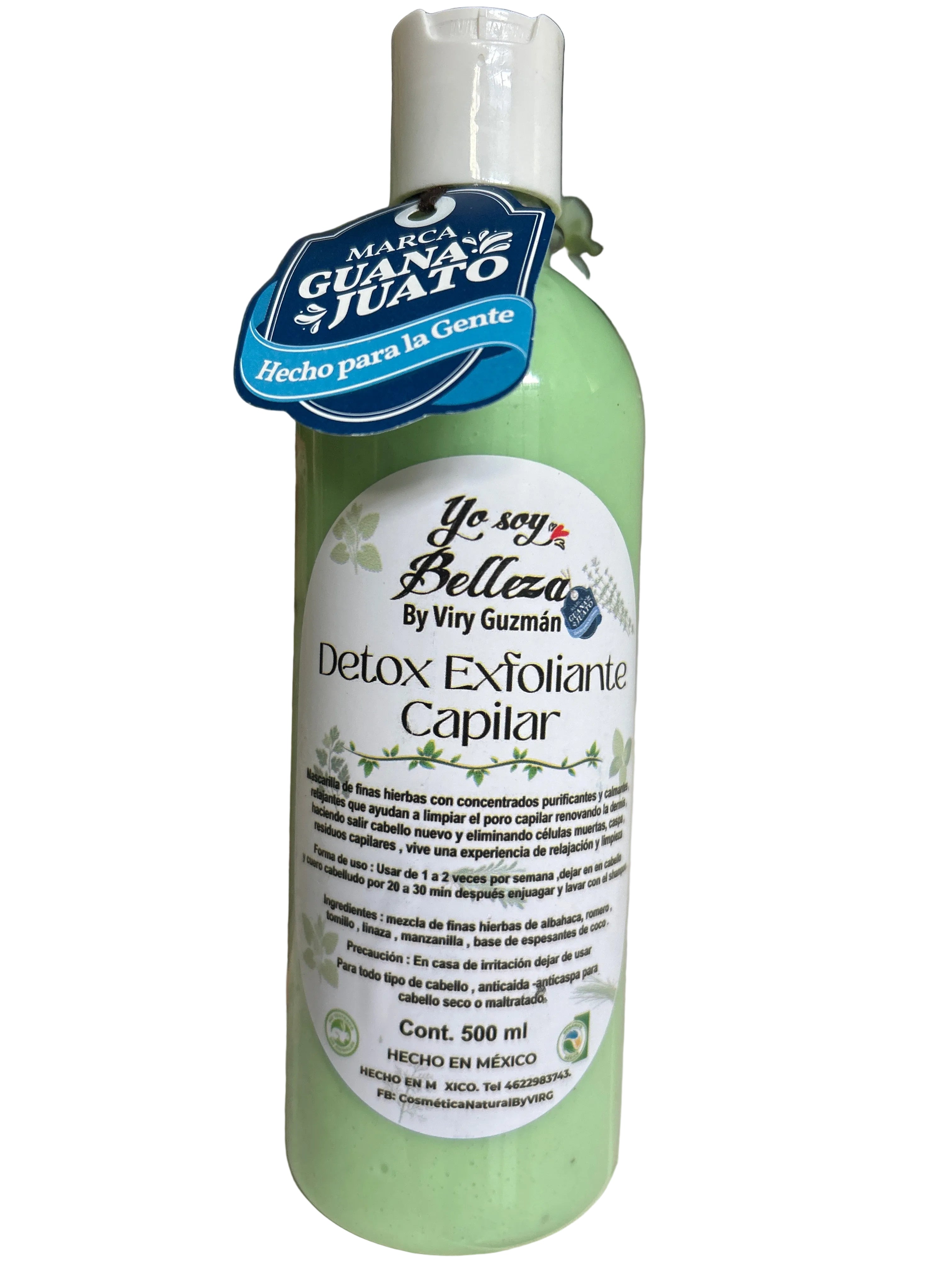 Mascarilla DETOX capilar finas hierbas 500 ml