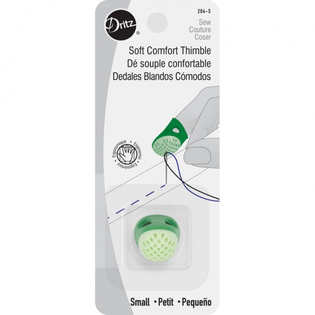 Dedal verde Suave y Ergonómico hecho en Alemania Dritz