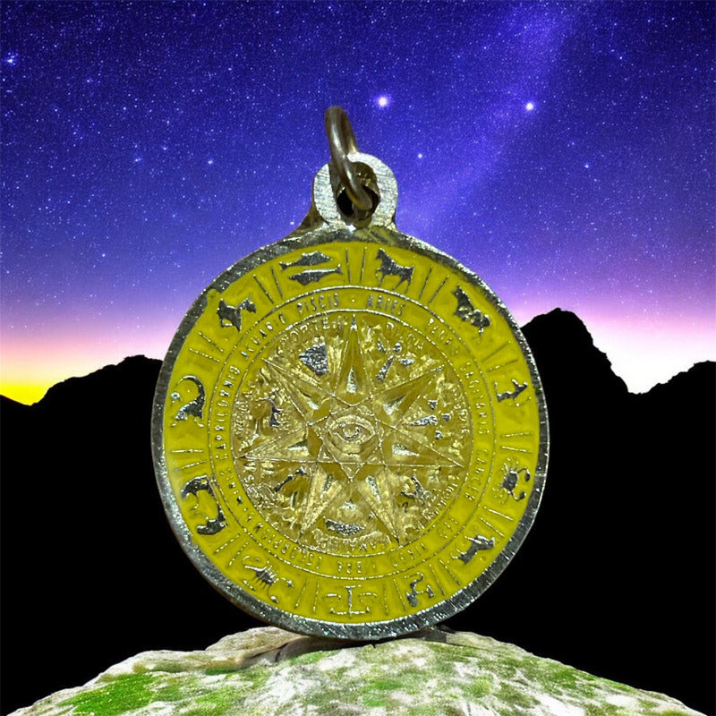 Dije Charm Hereje Estrella Zodiacal Brillante 30mm