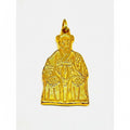 Gran Duque General Yan Xin Feng Shui Amuleto Baño Oro 3.5cm