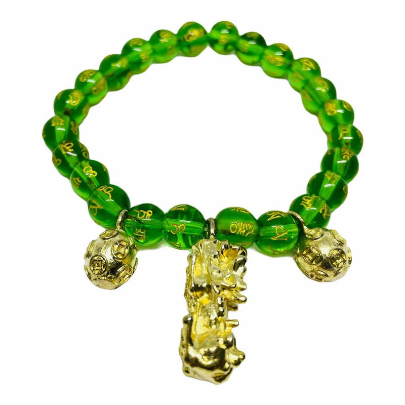 Pulcera Piyao Protección Feng Shui Pixiu Elástica 8-10cm