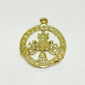 Estandarte De La Victoria Amuleto Feng Shui 4 Cm Dorado