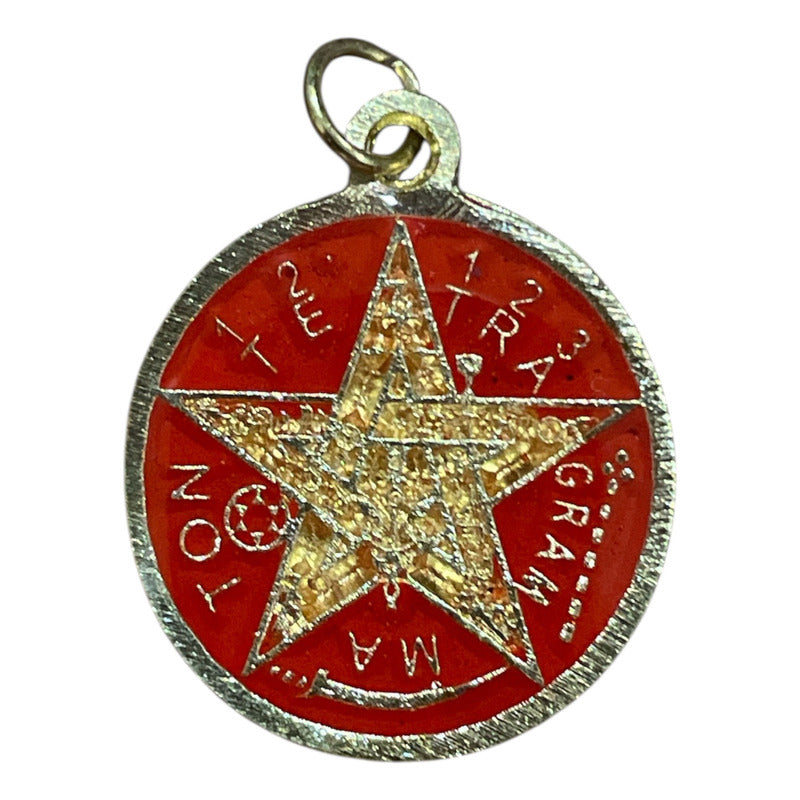 Dije Charm Hereje Estrella Zodiacal Brillante 25mm