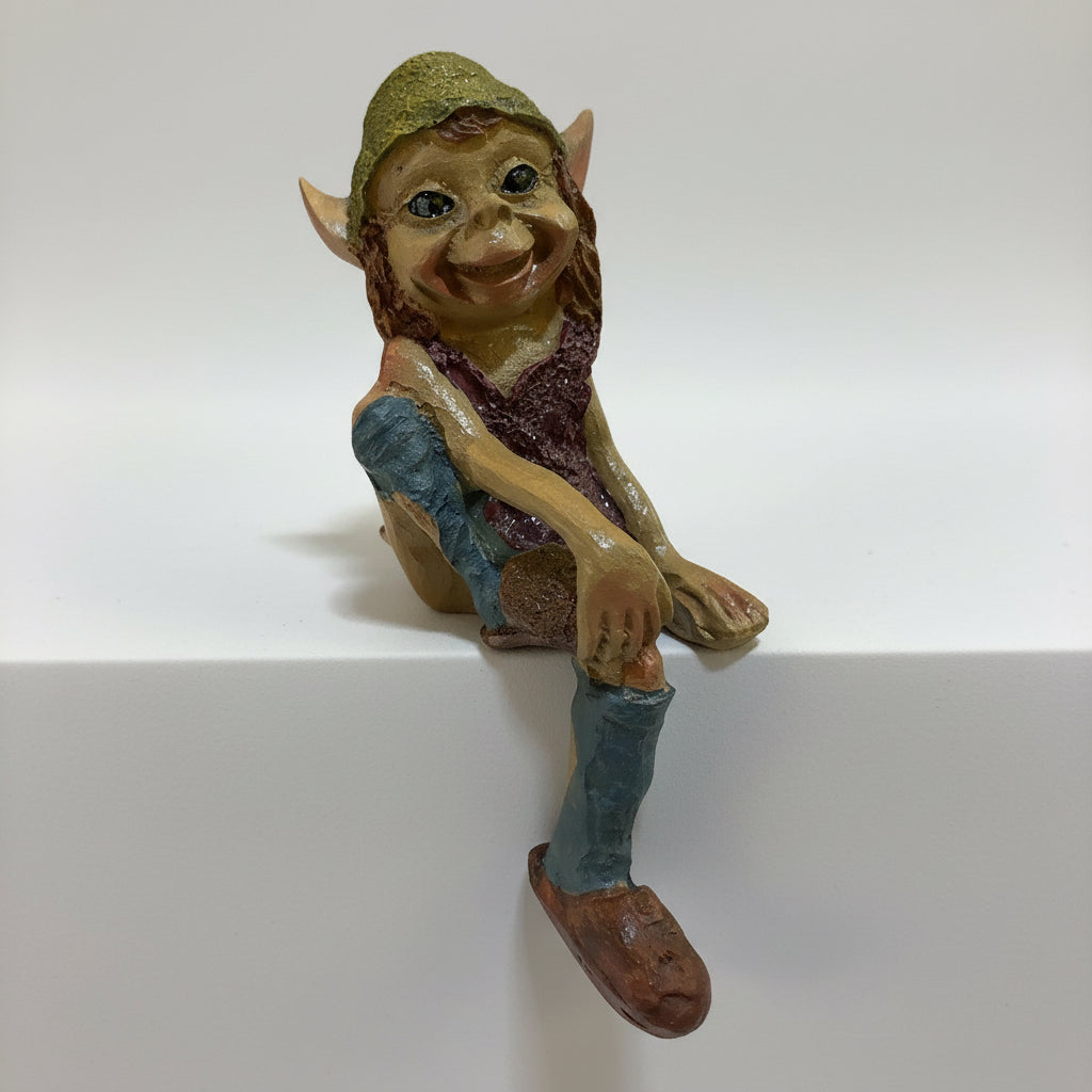 Elfos De La Abundancia Figura De Resina 10.5 Cm Variado