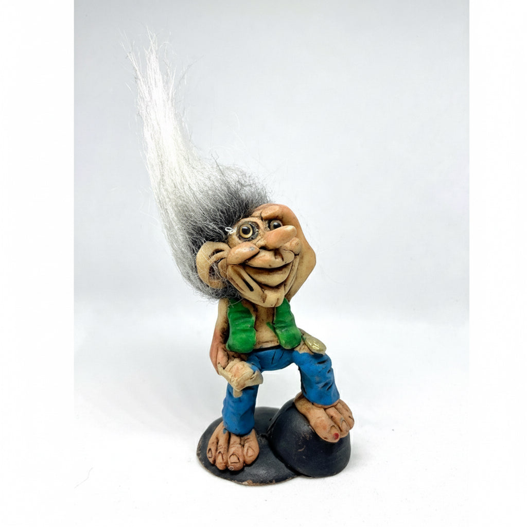 Troll Visionario Resina +semillas + Tarjeta Activación 11cm