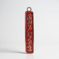 Om Mani Padme Hum Dije Mantra Amuleto Pequeño Rojo