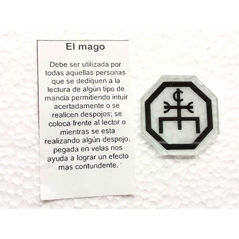 Tarot Rider + Instructivo + Amuleto + Morral  Import. 12.5cm