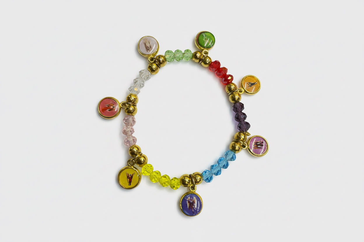 Pulsera 7 Arcángeles Cristal Espiritual