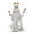 Hecate Estatua De Resina De 16cm De Altura Con Lobos
