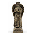 Arcángel Estatua De Resina De 12.5 Cm De Altura Oro Viejo Chamuel