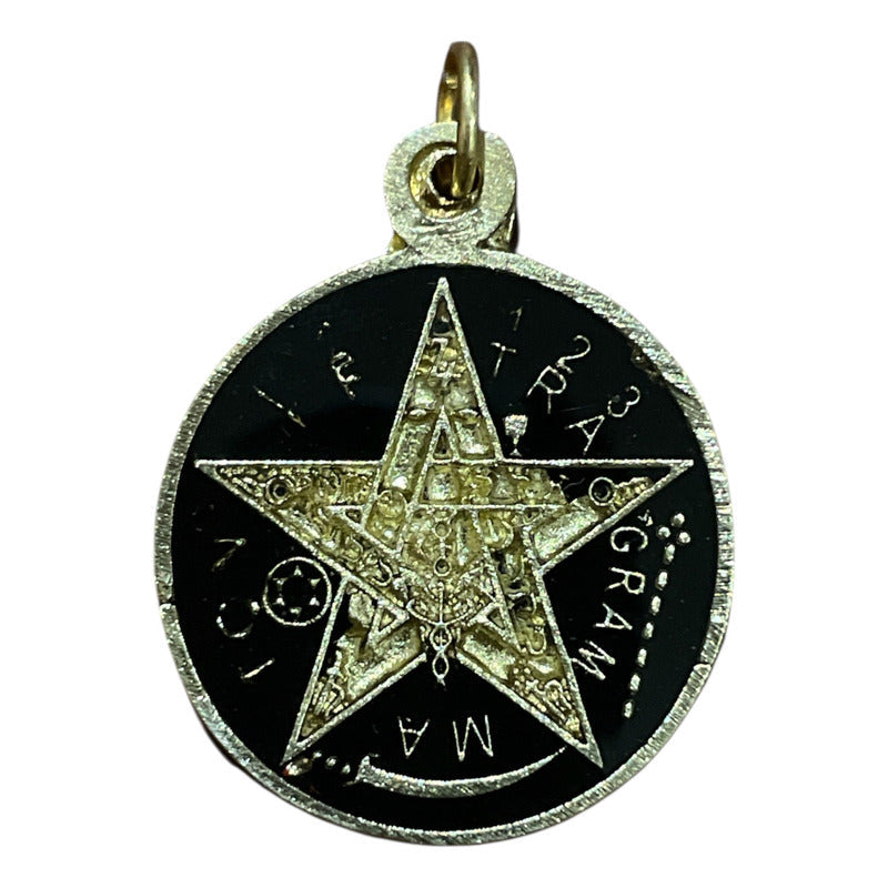 Dije Charm Hereje Estrella Zodiacal Brillante 25mm