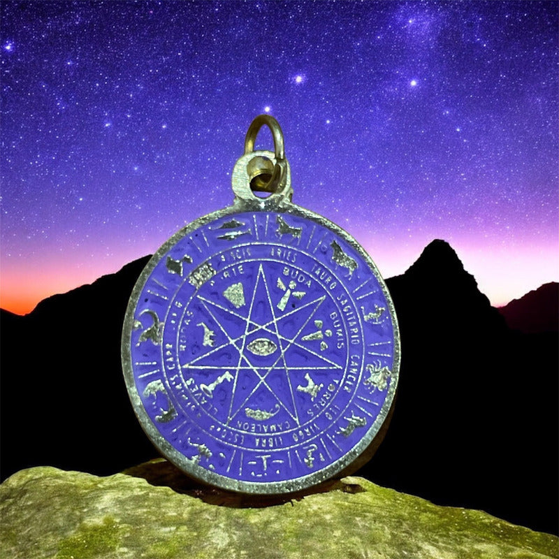 Dije Charm Hereje Estrella Zodiacal Brillante 30mm