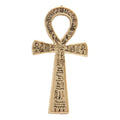 Cruz Egipcia Ankh Resina Nacional Pintada A Mano 18 Cm