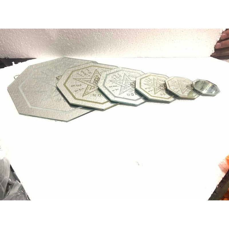 Tetragramaton 20cm Espejo Grabado