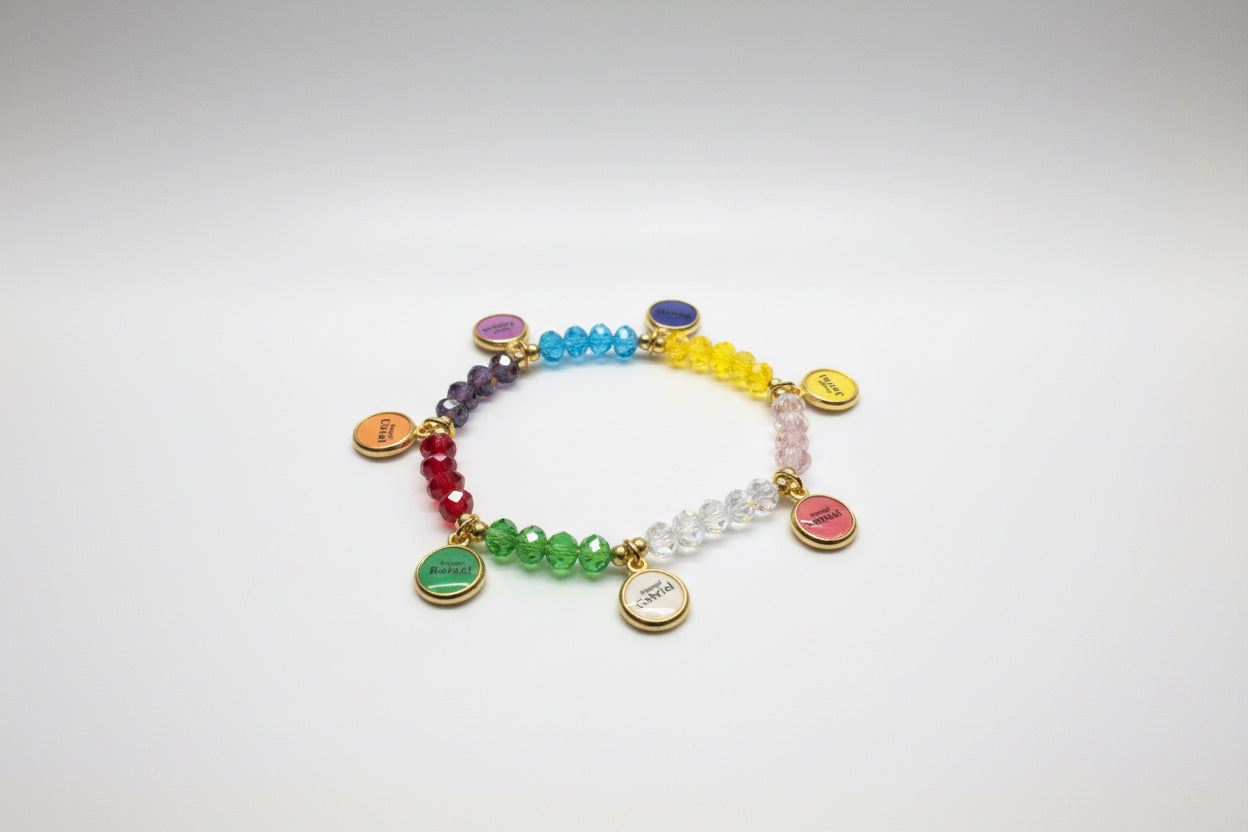 Pulsera 7 Arcángeles Cristal Espiritual
