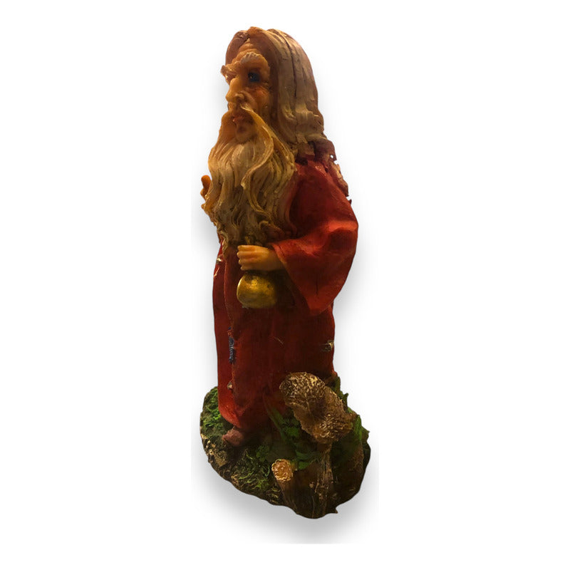 Elfo Merlin Figura De Resina Variado