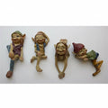 Elfos De La Abundancia Figura De Resina 10.5 Cm Variado