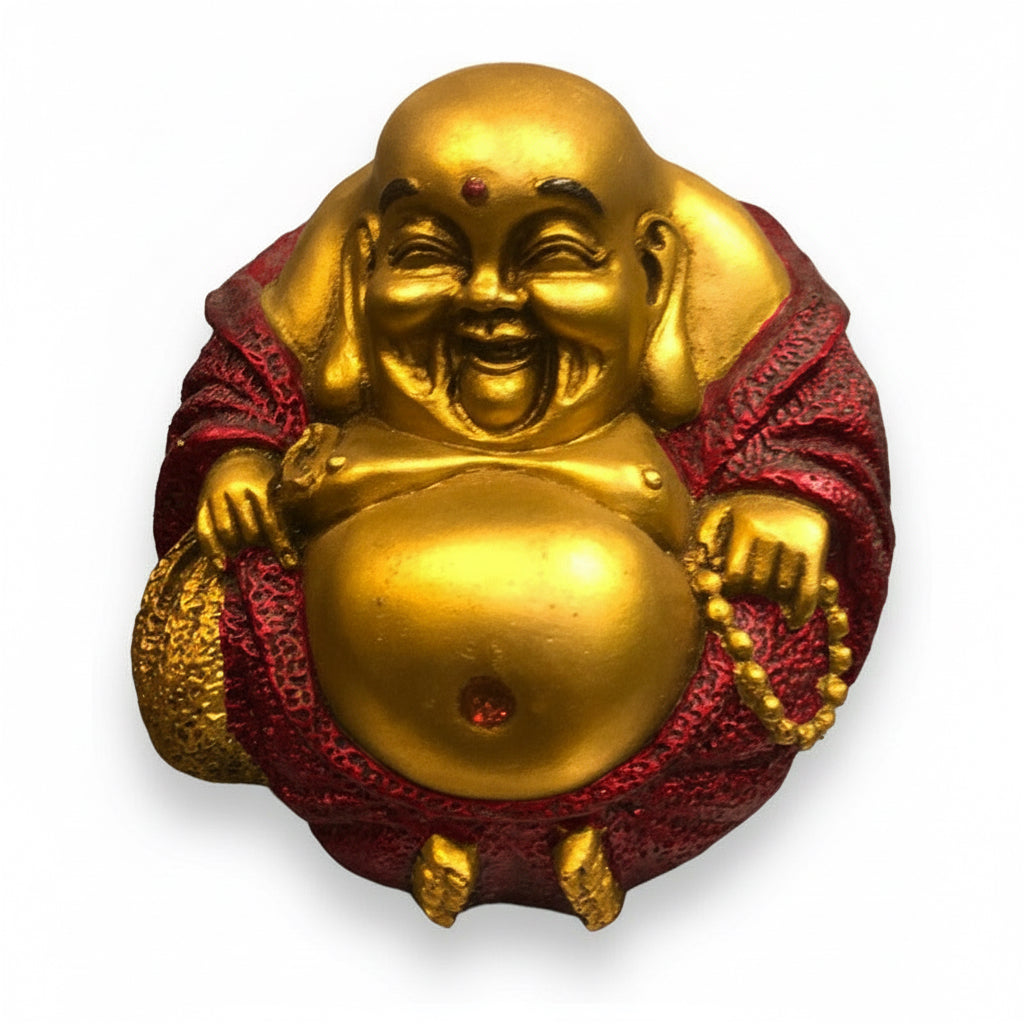 Buda De Bola Chico Figura De Resina