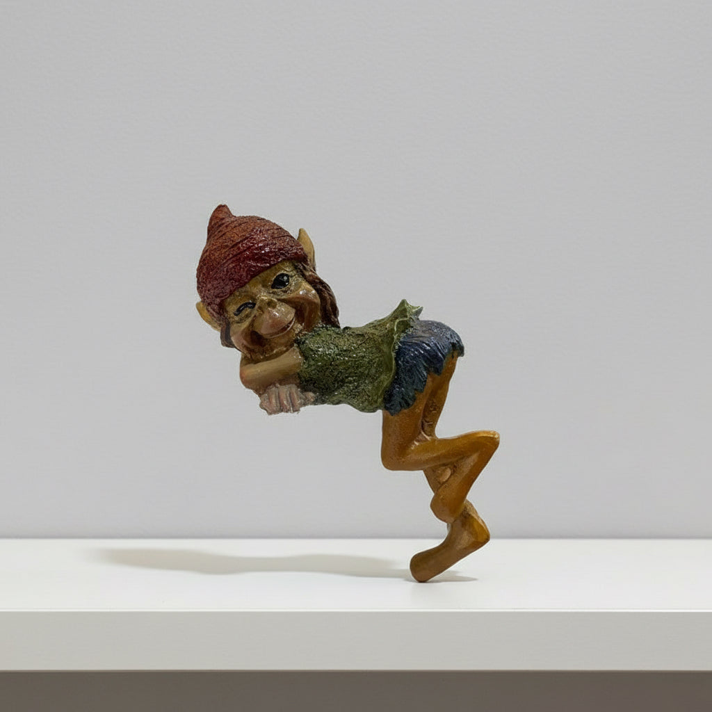 Elfos De La Abundancia Figura De Resina 10.5 Cm Variado