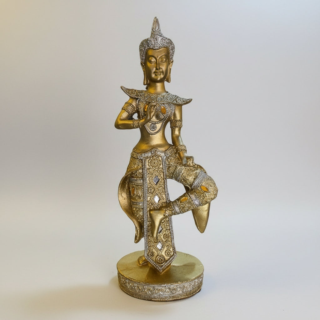 Figura Buda Resina Danza Cosmica