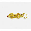 Dorje Dorge Feng Shui Baño De Oro 2 Cm