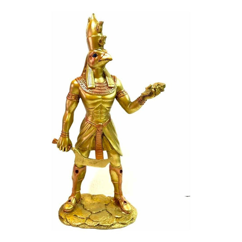 Horus Dios Egipcio Resina Nacional 29cm