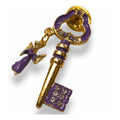 Arcangel Zadquiel Prendedor 1.5x1.5x4.2 Morado