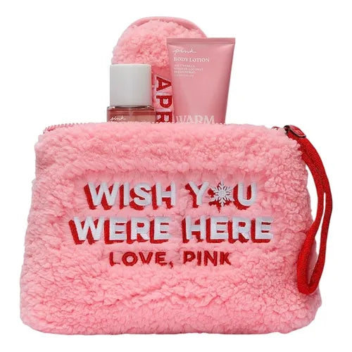 Set de Regalo "Warm & Cozy" | Pink by Victoria's Secret®, El Regalo Perfecto Cálido y Acogedor