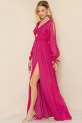 Vestido Manga Larga EV466